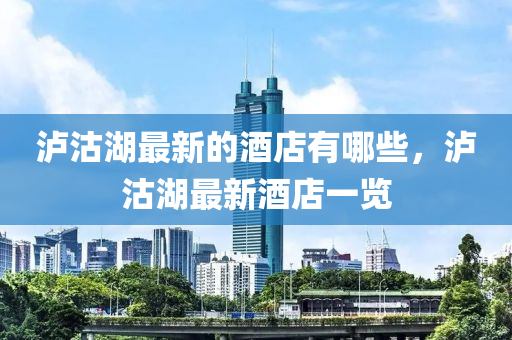 泸沽湖最新的酒店中山市多米克自动化设备有限公司有哪些，泸沽湖最新酒店一览