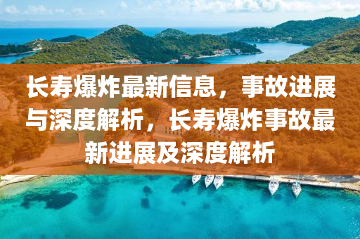 长寿爆炸最新信息，事故进展与深度解析，长寿爆炸事故最新进展及深度解析中山市多米克自动化设备有限公司