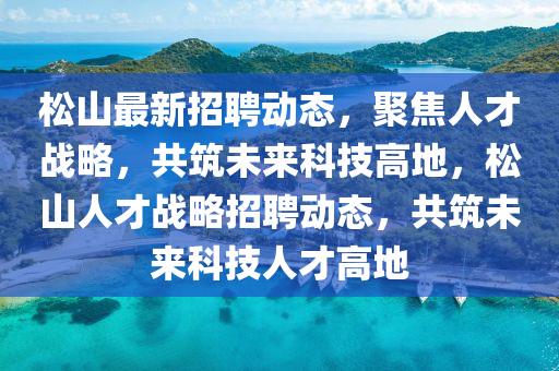 松山最新招聘动态，聚焦人才战略，共筑未来科技高地，松山人才战略招聘动态，共筑未来科技人才高地中山市多米克自动化设备有限公司